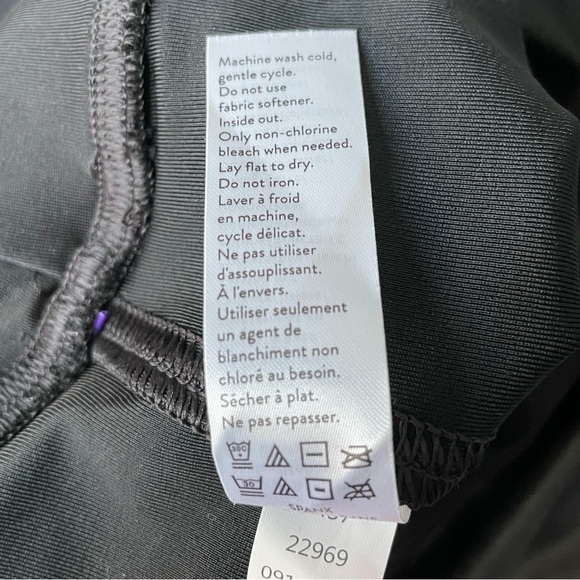 Spanx Black SPANXshape Faux Leather Leggings - 35739 - Picture 11 of 12